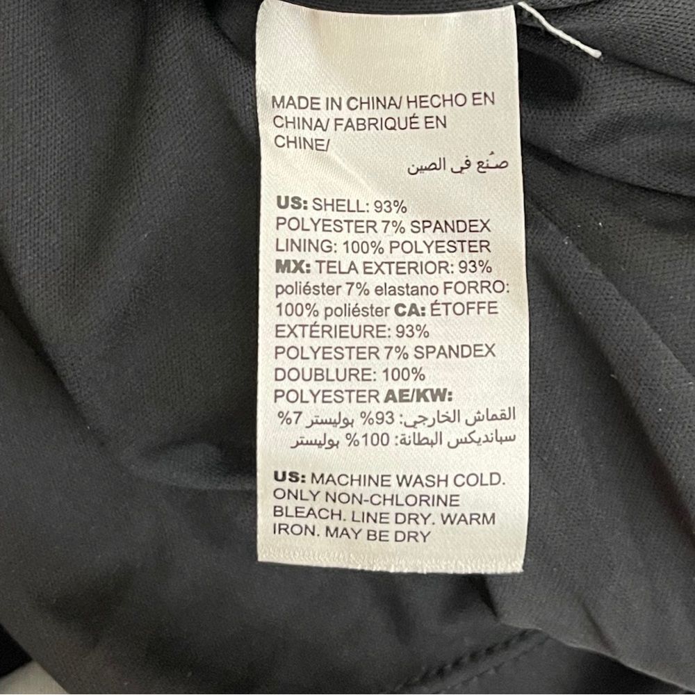 Chico's Velvet Floral Dress Size Medium 3/4 Bell Sleeve Pullover Stretch EUC - Picture 8 of 9